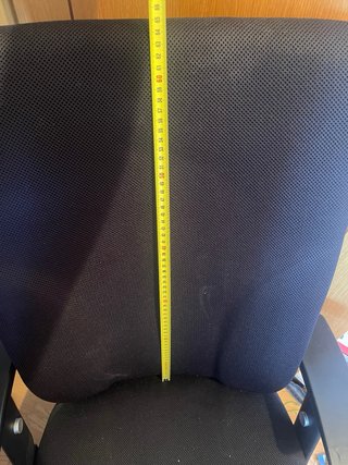Silla de oficina ergonómica negra