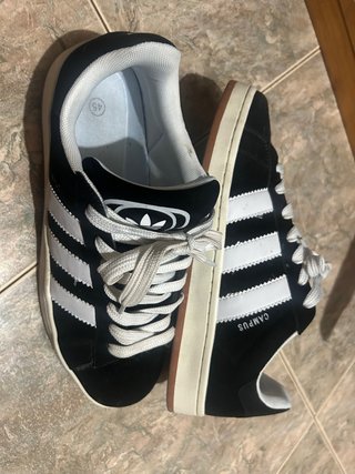 Zapatillas adidas Campus Negras Talla 45