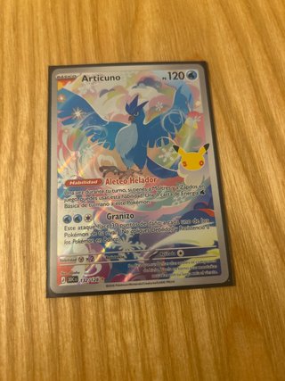 Carta Pokémon Articuno 30 Aniversario