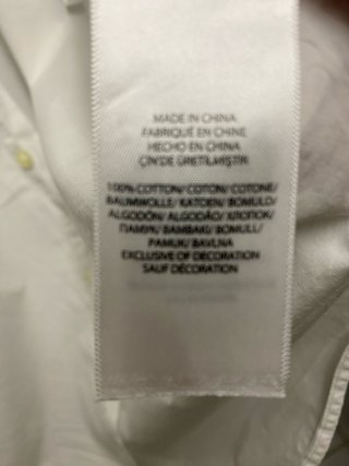 Camicia Polo Ralph Lauren Bianca Slim Fit