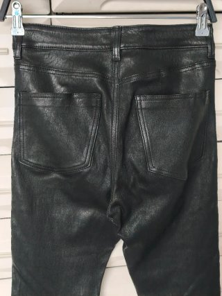 Pantalones de cuero Mon & Pau negros
