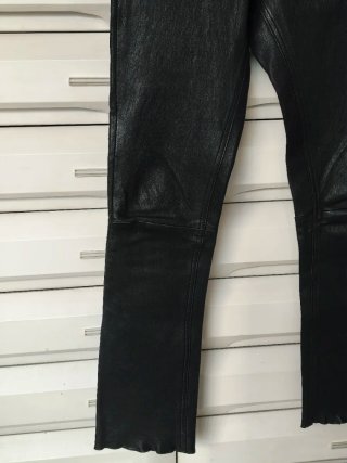 Pantalones de cuero Mon & Pau negros
