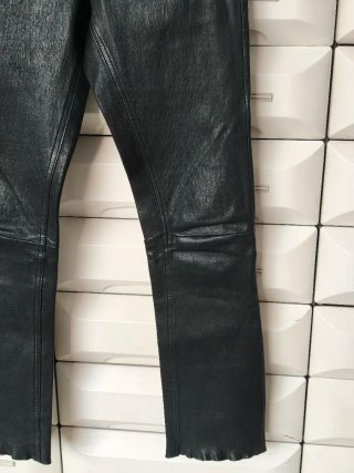 Pantalones de cuero Mon & Pau negros