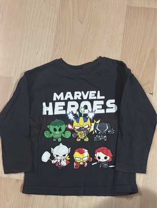 Lote de 3 Camisetas niño superheroes