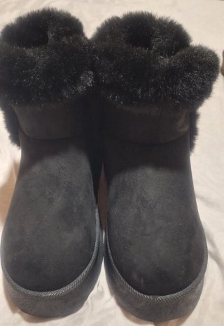 Botas de abrigo para casa negras