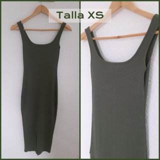 Vestido midi nuevo sin estrenar. Sin mangas. Muy e