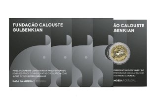 Moeda 2€ Comemorativa Gulbenkian Reverso