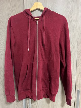 Sudadera con cremallera Primark Roja Talla M