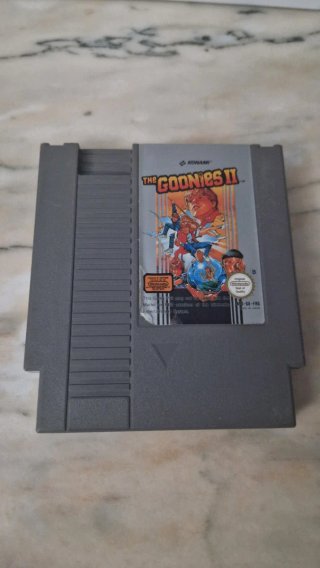 The Goonies II NES Cartucho