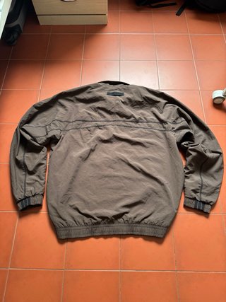 Chaqueta Cortavientos Adidas Vintage Marrón