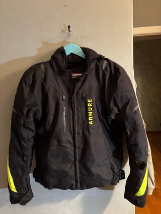 Chaqueta de Moto Armure Negra