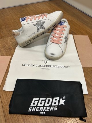 Zapatillas Blancas estrellas gg