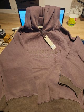 Sudadera Fear of God Essentials Marrón Talla S
