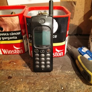 4 Teléfonos Móviles Antiguos Philips