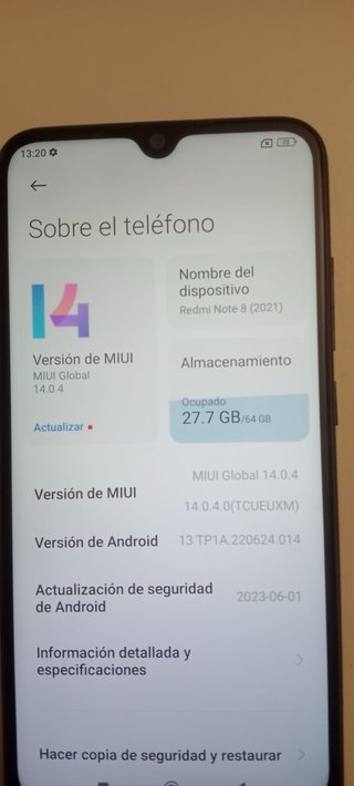 Xiaomi Redmi Note 8 (2021) 64GB