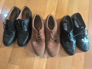 3 Pares de Zapatos de Piel para Hombre
