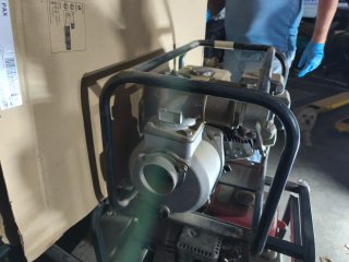 Motobomba de agua a gasolina 5.5 HP (Motor 168F)