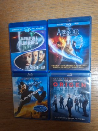 Pack 4 Blu-ray Ciencia Ficción