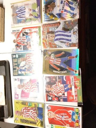 10 cromos de Griezmann