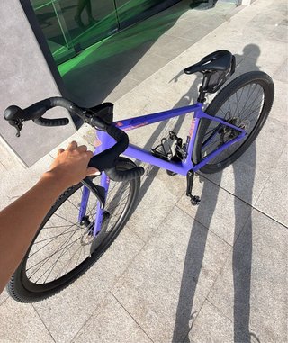 Bicicleta Gravel Megamo West 2026 Morada talla XS