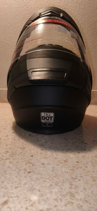 Casco Moto ORZ Helmets Negro Talla S