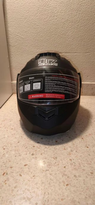 Casco Moto ORZ Helmets Negro Talla S