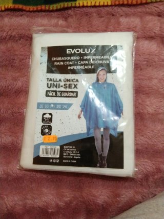 Chubasquero Impermeable Evolux Talla Única