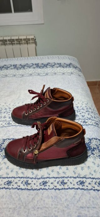 Botines Pikolinos de Piel Rojos Talla 37