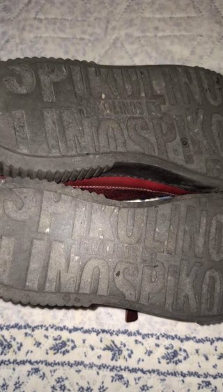 Botines Pikolinos de Piel Rojos Talla 37