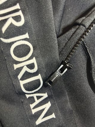 Air Jordan Hoodie Preto com Fecho