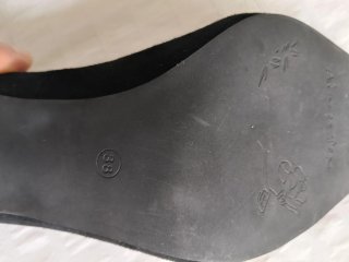 Zapatos Alma en Pena negros con pedrería