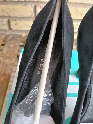 Zapatos Alma en Pena negros con pedrería