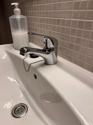 Lavabo de Pedestal Blanco