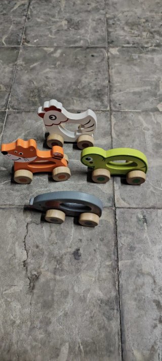 Lote de Juegos de Madera para Bebés