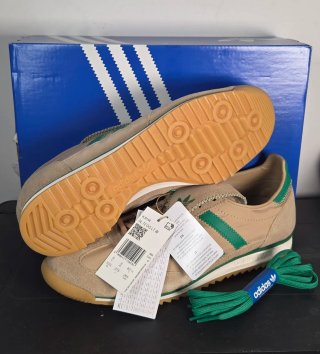 Adidas SL72 OG LT W Bege/Verde Tamanho 43.5