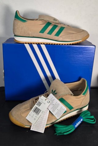 Adidas SL72 OG LT W Bege/Verde Tamanho 43.5
