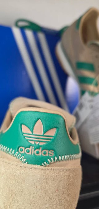Adidas SL72 OG LT W Bege/Verde Tamanho 43.5