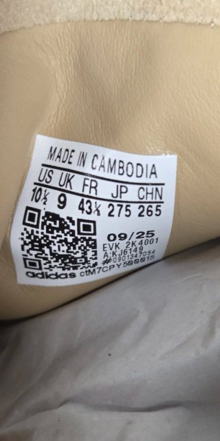 Adidas SL72 OG LT W Bege/Verde Tamanho 43.5