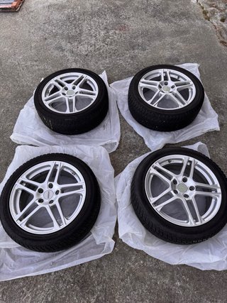 Juego 4 Llantas Aluminio Coche