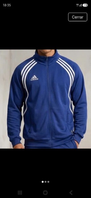 Chaqueta deportiva Adidas azul