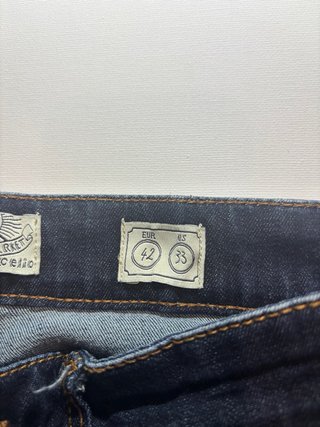 CELIO Calças de Ganga Azul