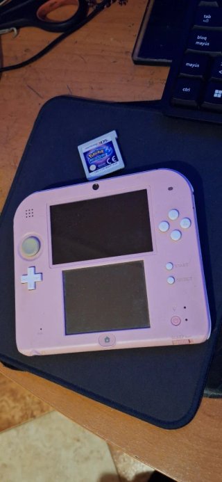 Nintendo 2DS Rosa+pokemon luna