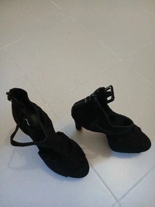 Zapatos de Tacón Negros 12cm