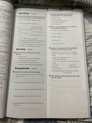 Advanced english in use, 4 ESO, Workbook