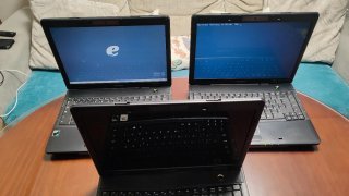 Lote 3 Portátiles eMachines para reparar