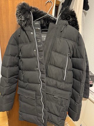 Chaqueta Supply & Demand larga negra