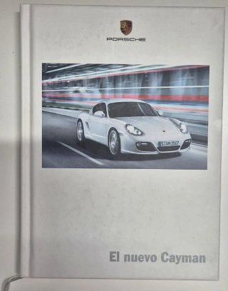 Catalogo libro Porsche Cayman
