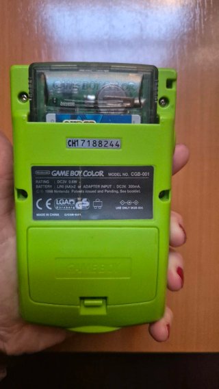 Consola Game Boy Color + 4 juegos