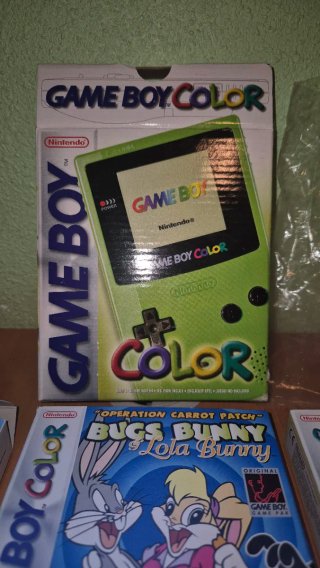 Consola Game Boy Color + 4 juegos