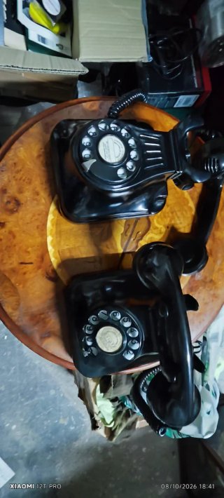 Teléfonos Antiguos Telefónica en Negro Buen estado